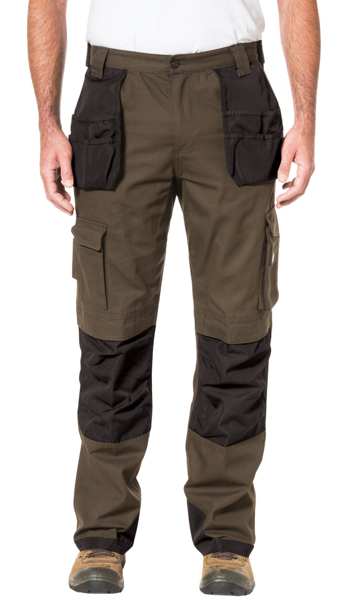 Caterpillar Trademark Work Pant - Dark Earth/Black | w/ Free Shipping ...