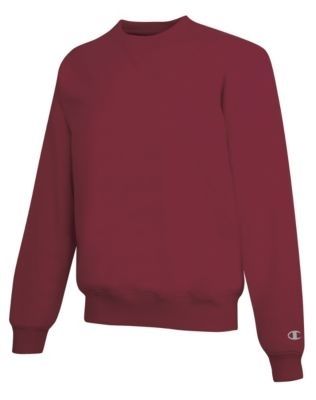 champion cotton max crewneck sweatshirt