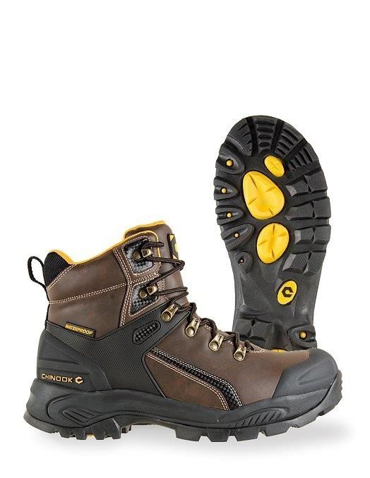 chinook men's cresent mid waterproof hiking boot
