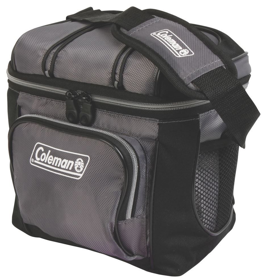 Coleman 9 Can Soft Cooler W/ Removable Hard Plastic Liner Free