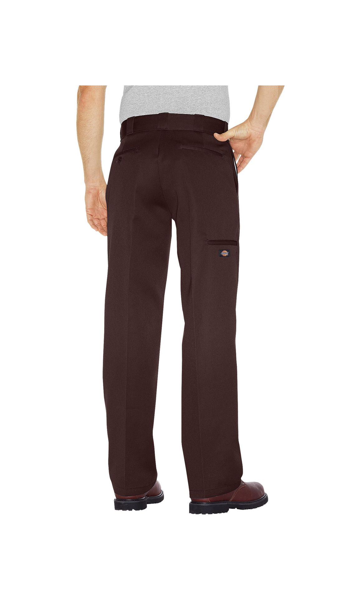 brown dickies double knee