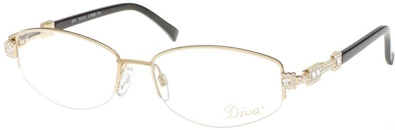 Diva Swarovski Crystals Eyeglass Frames 5291 Free Shipping Over 49 5222