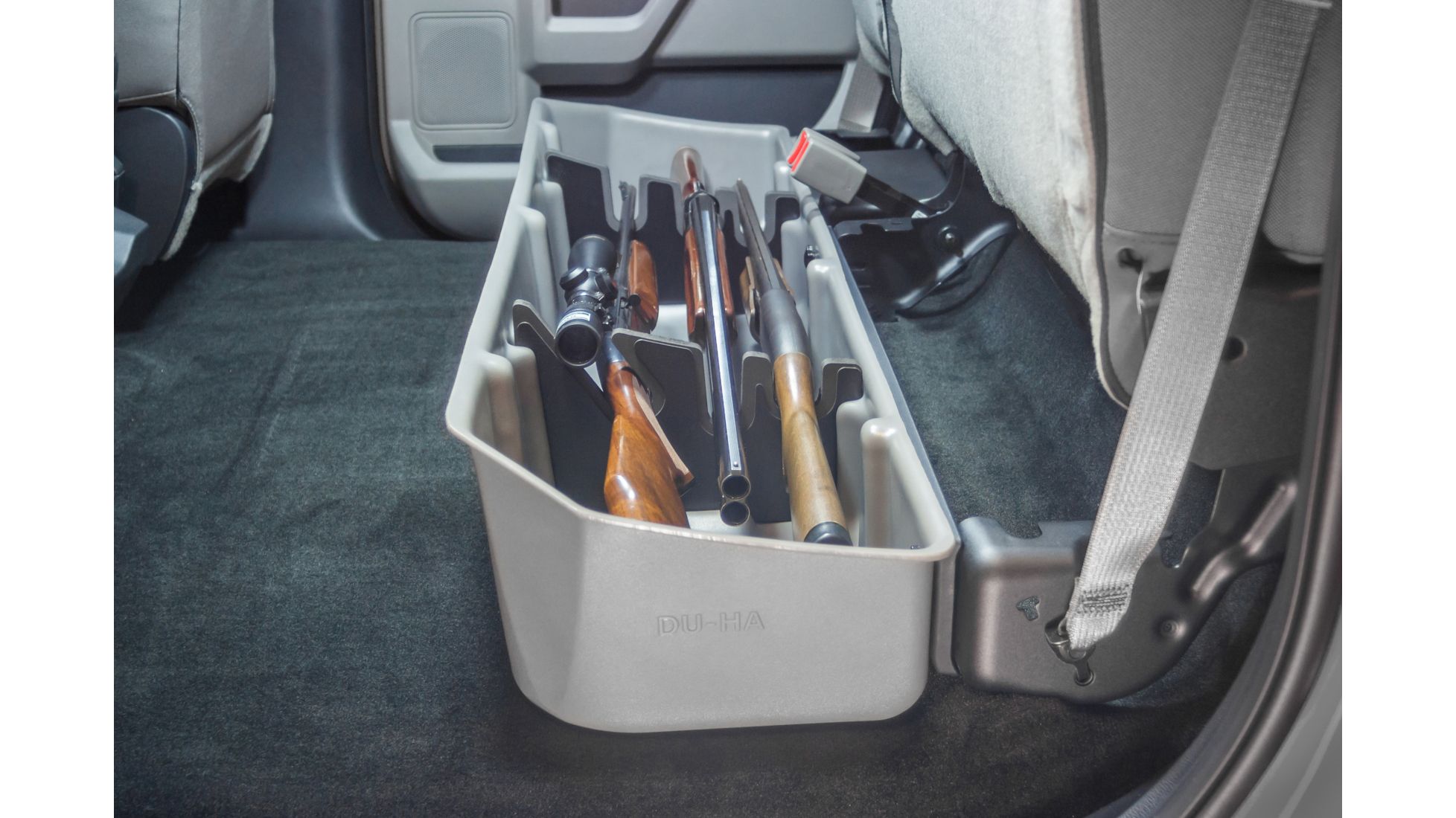 DuHa Super Duty Crew Cab Underseat Gun Storage for 20172019 Ford F250