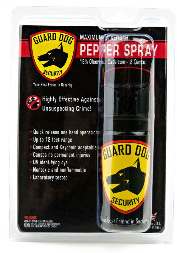 Guard Dog Security Guard Dog 2oz 18 OC Pepper Spray Up to 27 Off