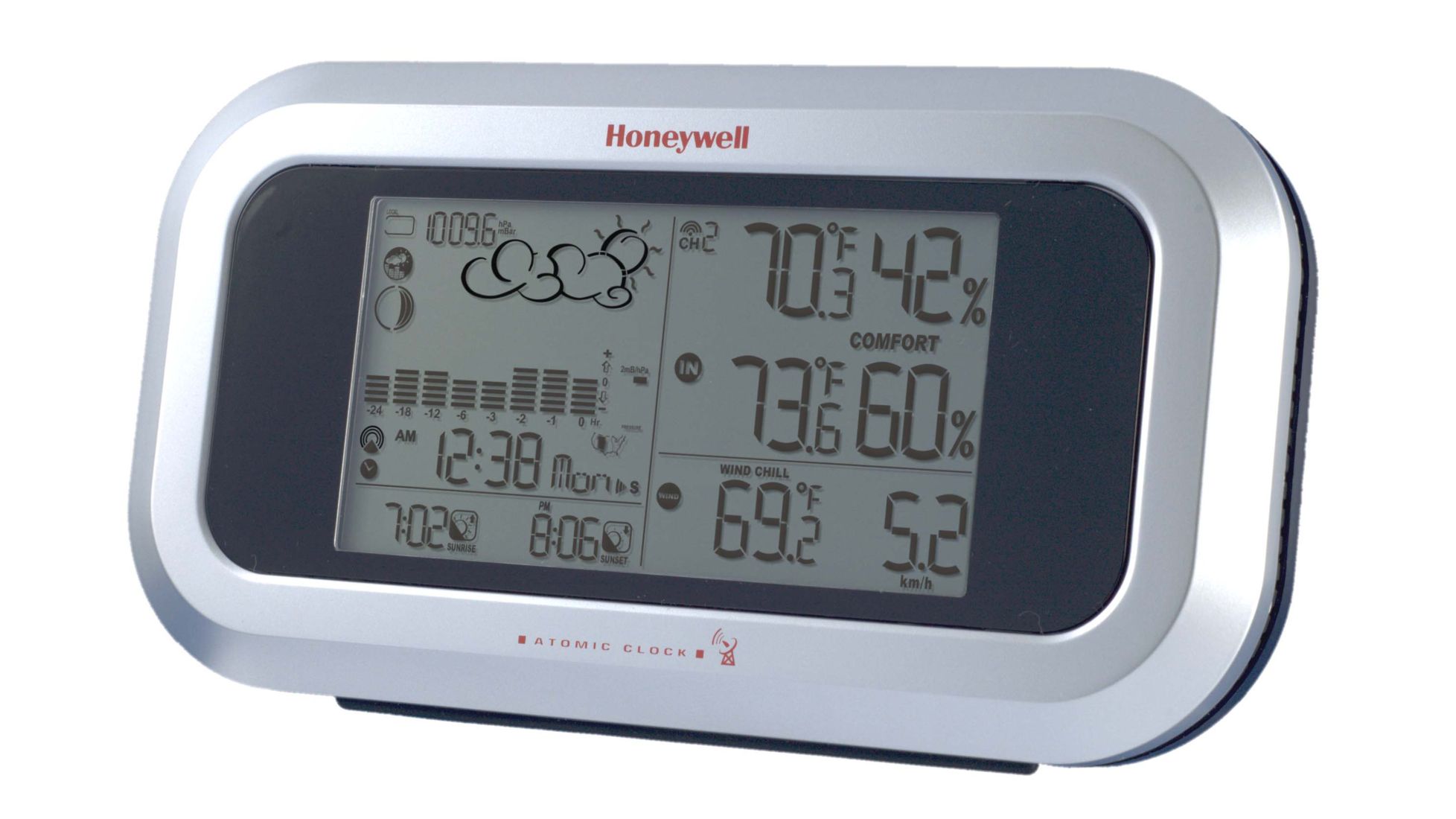 Honeywell PRO Wireless Weather Station w/ Indoor/ Outdoor Thermometer
