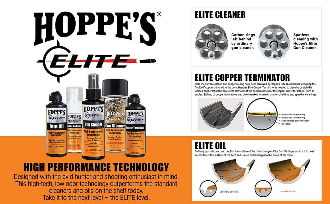 Hoppe's 9 Elite Cleaning Gun Oil Up to 23 Off 5 Star Rating Free