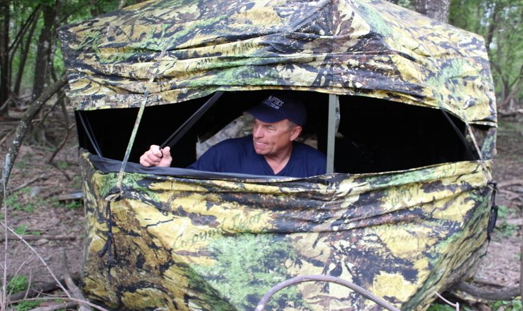 How to Set Up a Hunting Blind by Keith Warren | OpticsPlanet.com ...