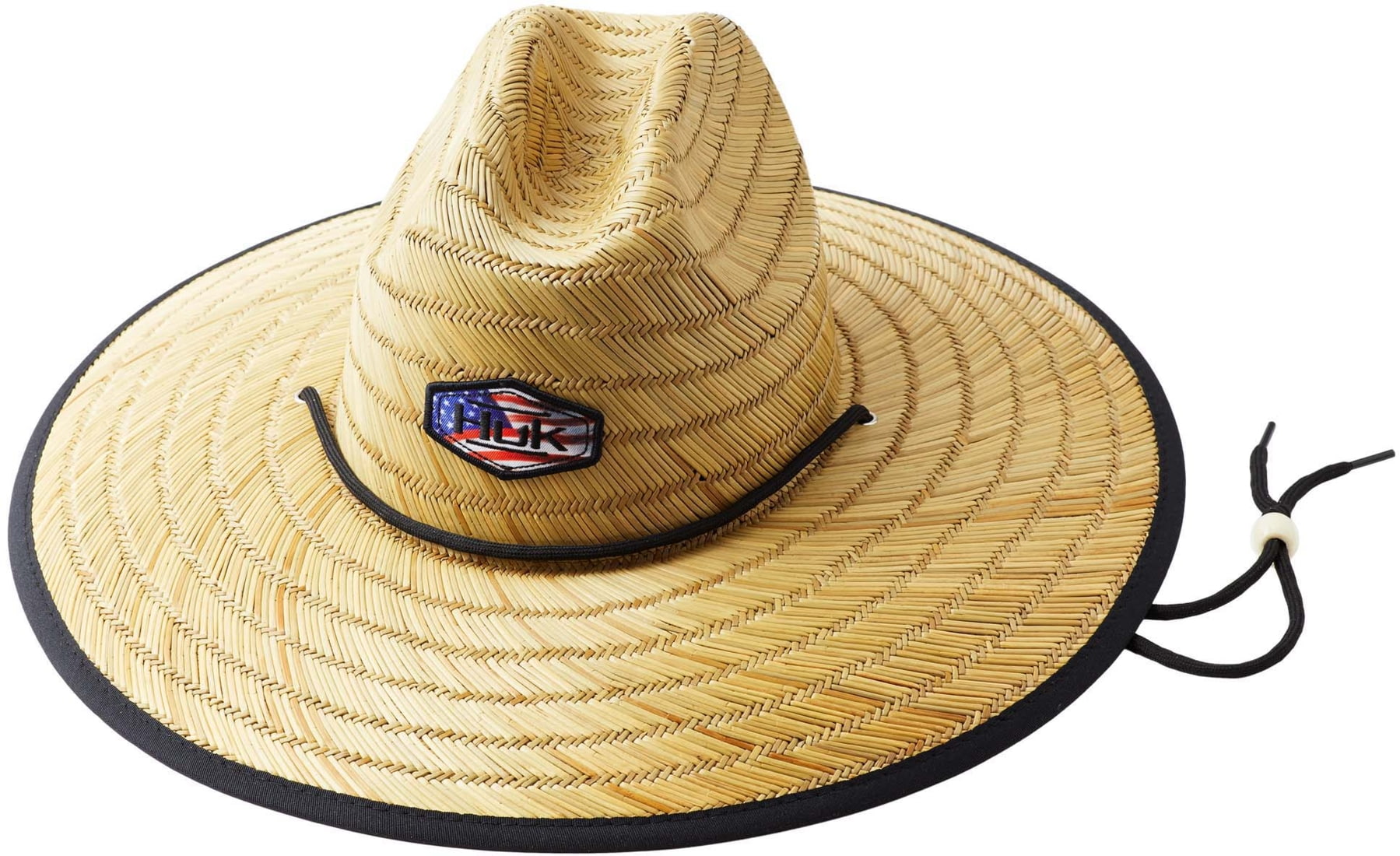 HUK Performance Fishing Camo Patch Straw Hats Men's 5 Star Rating