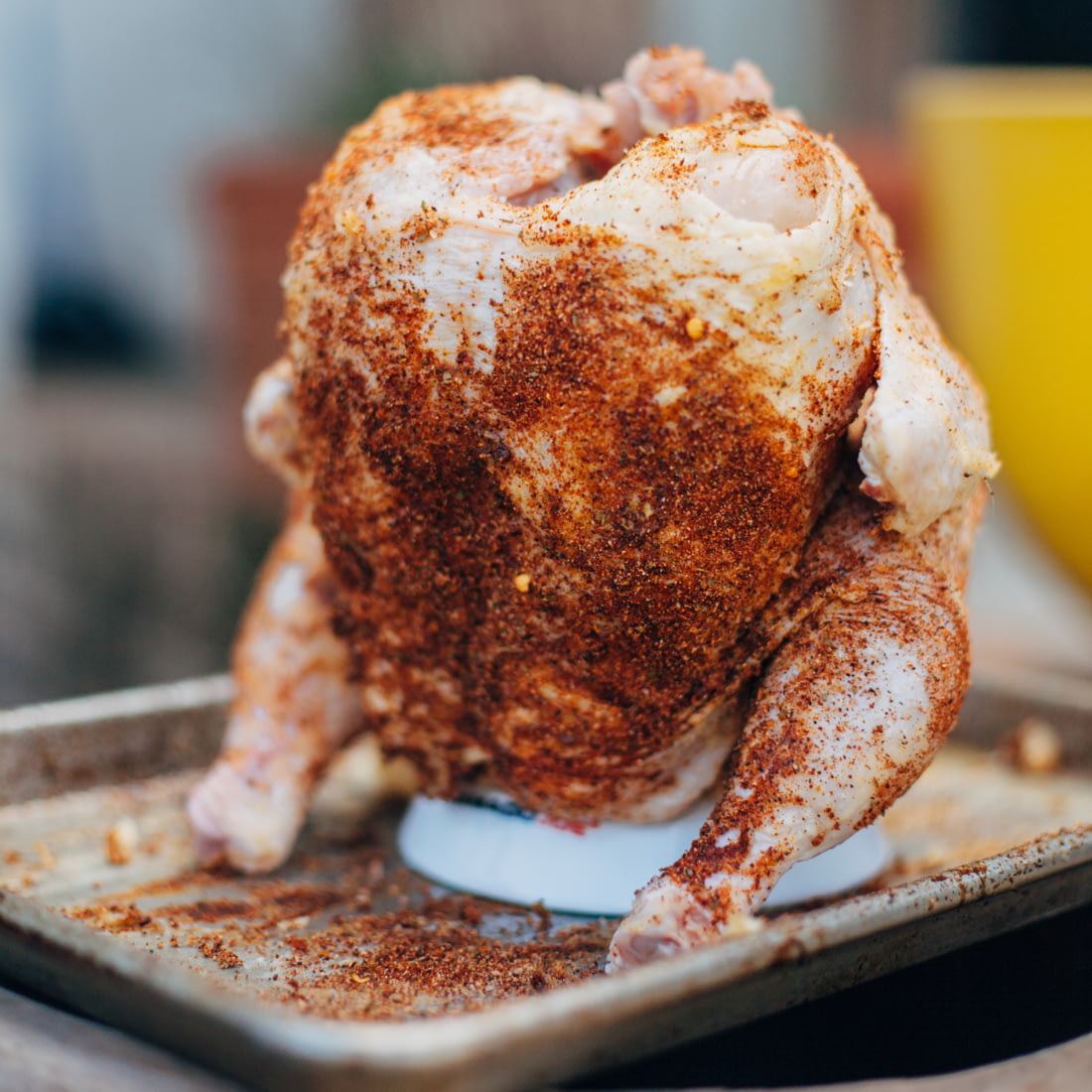 kamado joe chicken stand