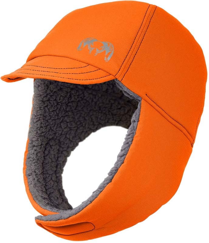 Kuiu Kenai Bomber Hat Men's, Blaze Orange, M