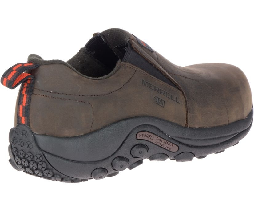 Merrell Work Jungle Moc Leather Composite Toe SD+ Work Shoe - Mens ...