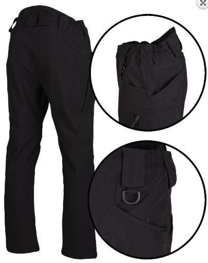 mil tec softshell pants