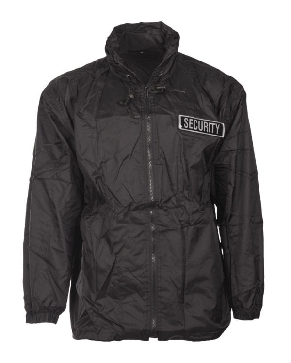 security windbreaker jacket