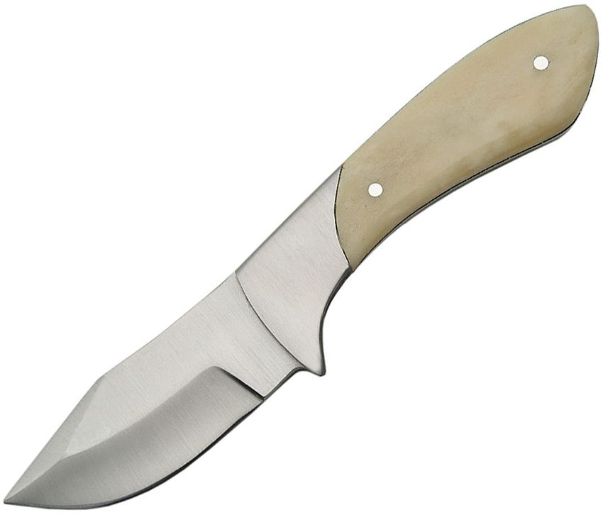 Pakistan Bone Handle Skinner Fixed Blade Knife Up to 1.00 Off Free