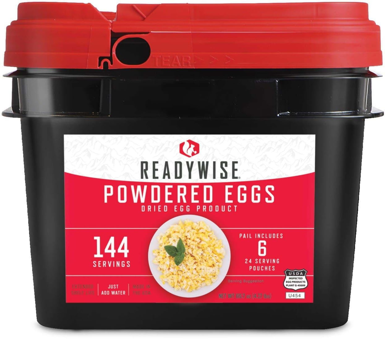 ReadyWise Emergency Freeze Dried Powdered Eggs 10.00 Off w/ Free S&H
