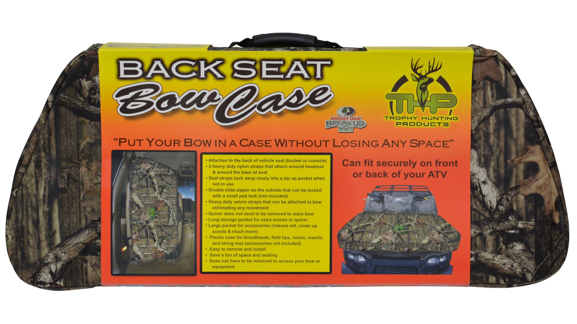 Trophy Hunter Products Texas Hunting Products Back Seat Bow Case Free