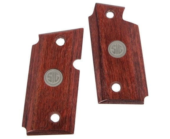 SIG SAUER P238 Rosewood Grip Set SSGRIP238RSWDMED | Free Shipping over $49!