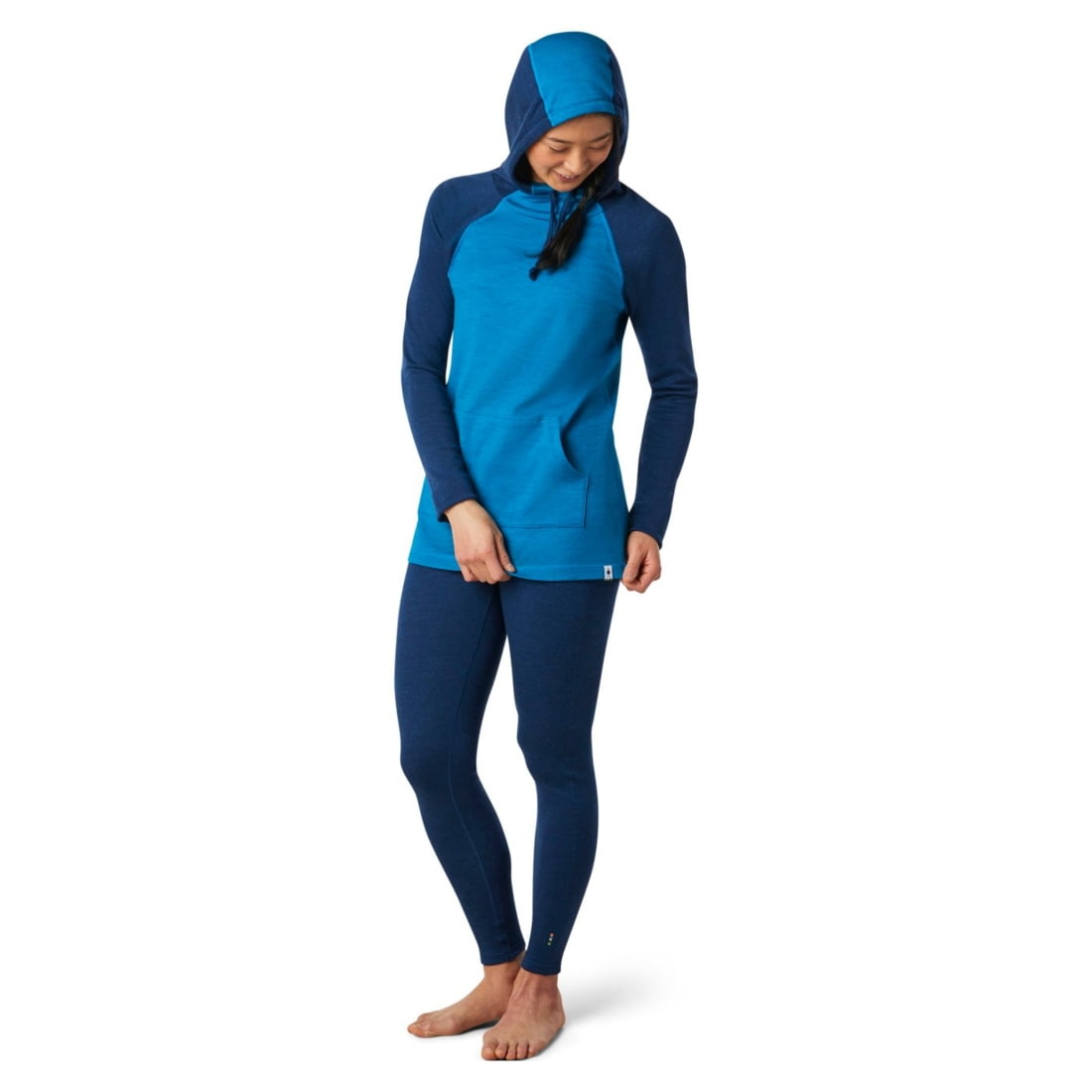 women's merino 250 drape neck hoodie