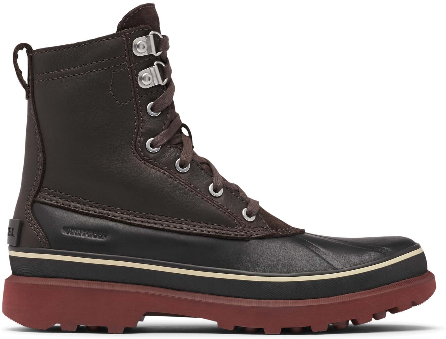 sorel men's caribou storm waterproof insulated mid winter boots