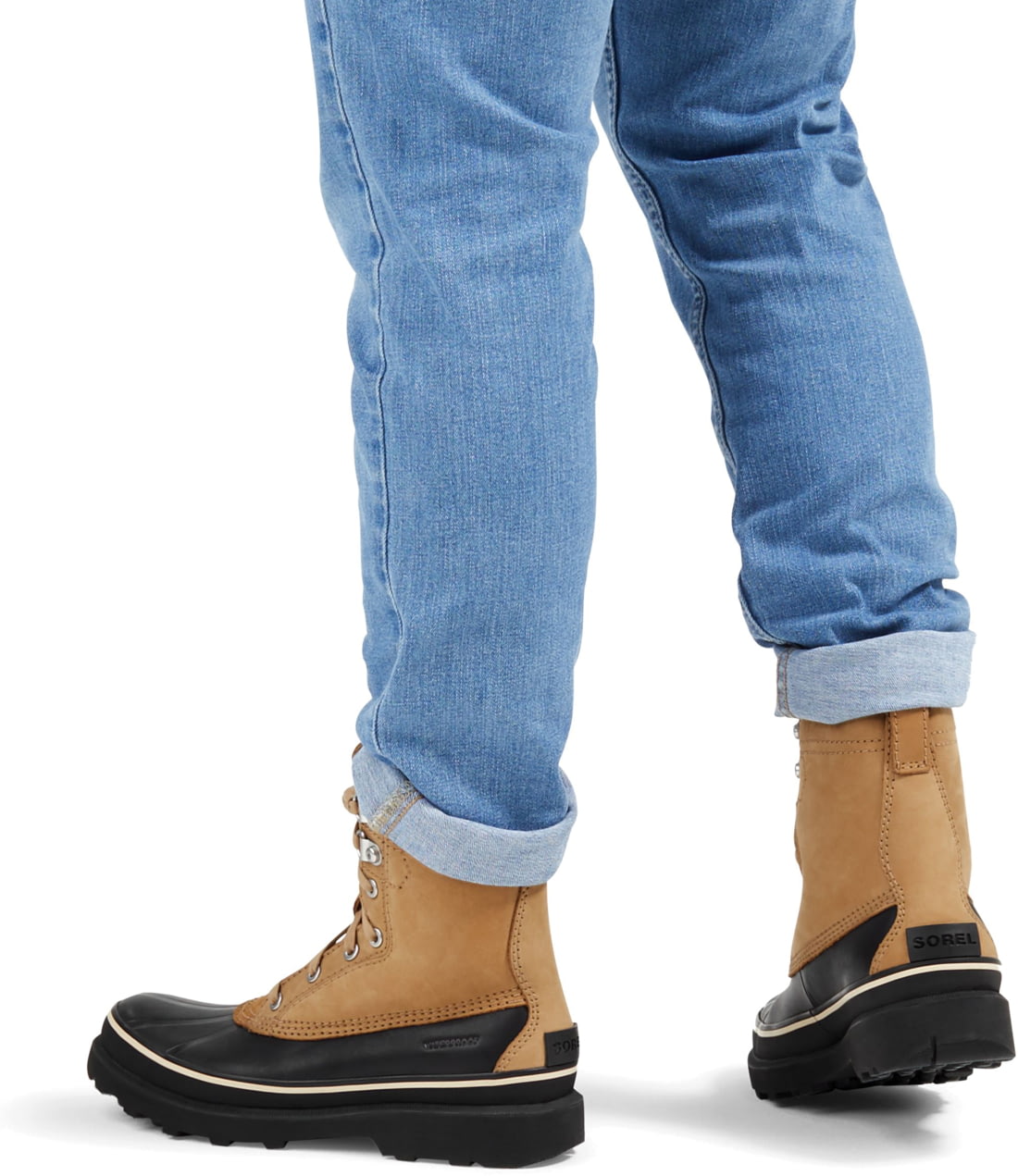 sorel men's caribou storm waterproof insulated mid winter boots