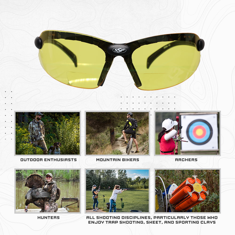 SSP Eyewear Denial Bifocal Shooting Glasses Kits Up to 15 Off 5 Star