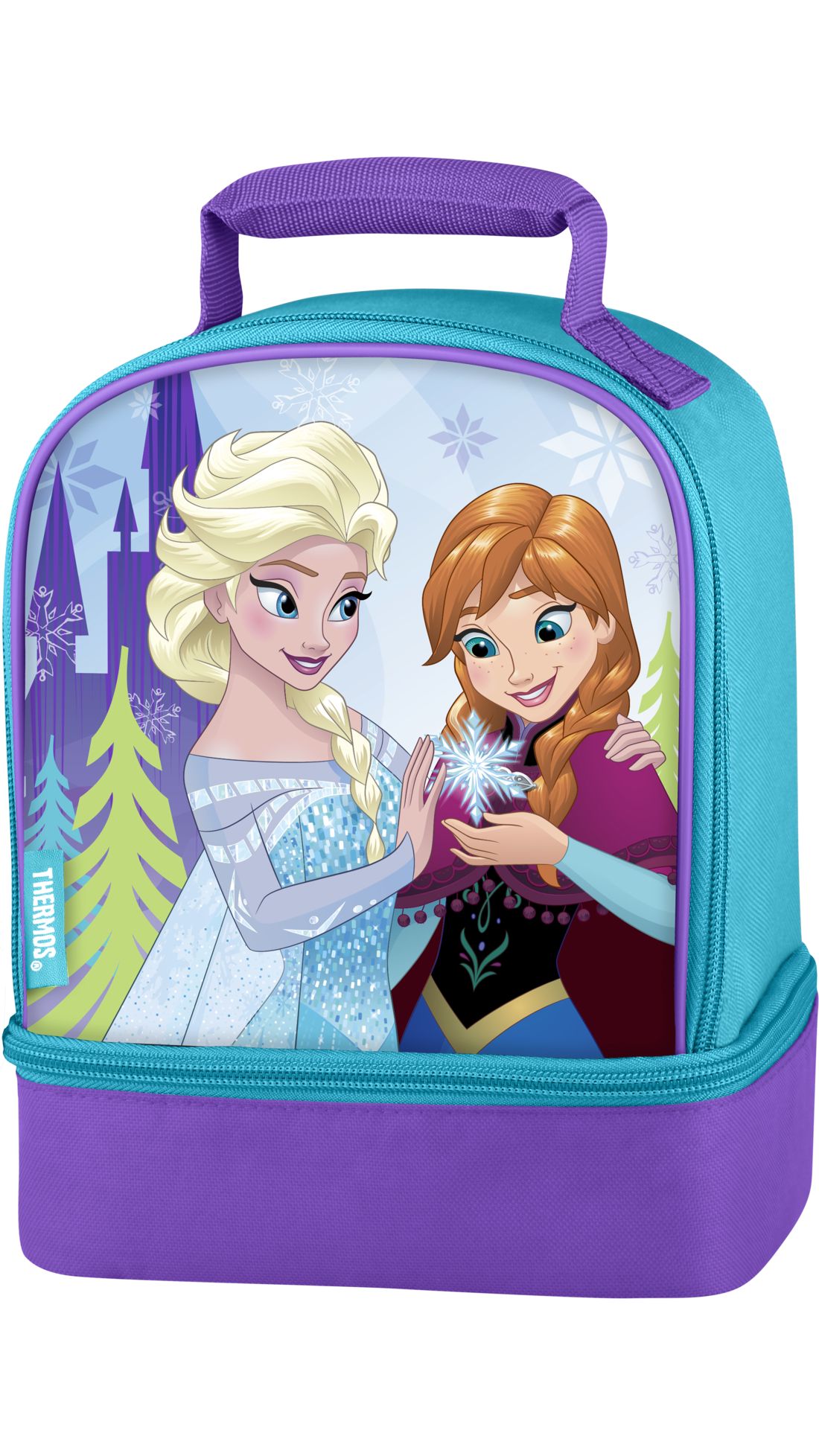 frozen lunch box with thermos