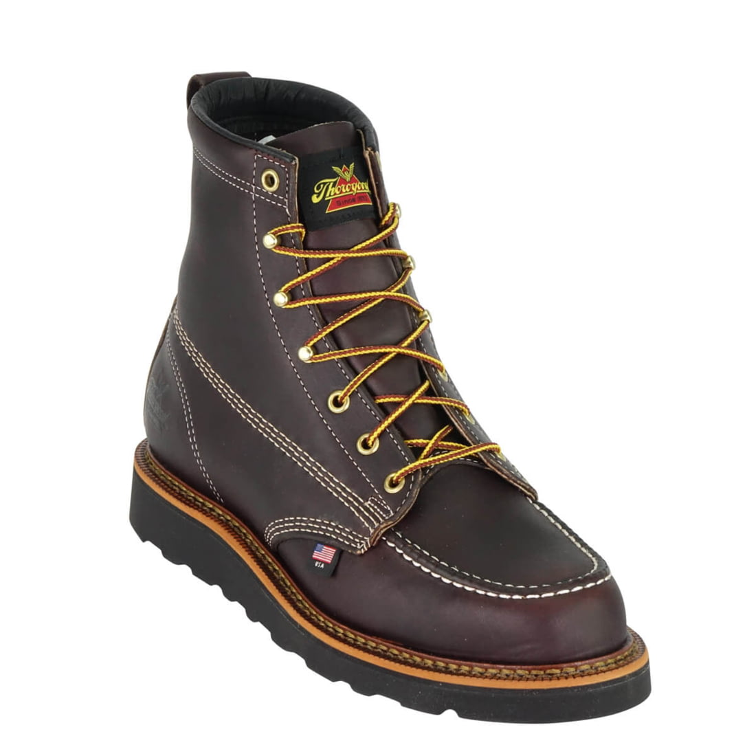 thorogood moc toe black walnut