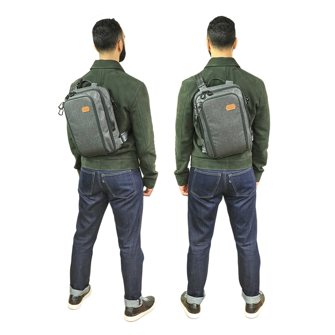 convertible sling backpack