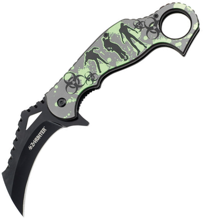 Z-Hunter Zombie Karambit Linerlock Knife | Free Shipping over $49!